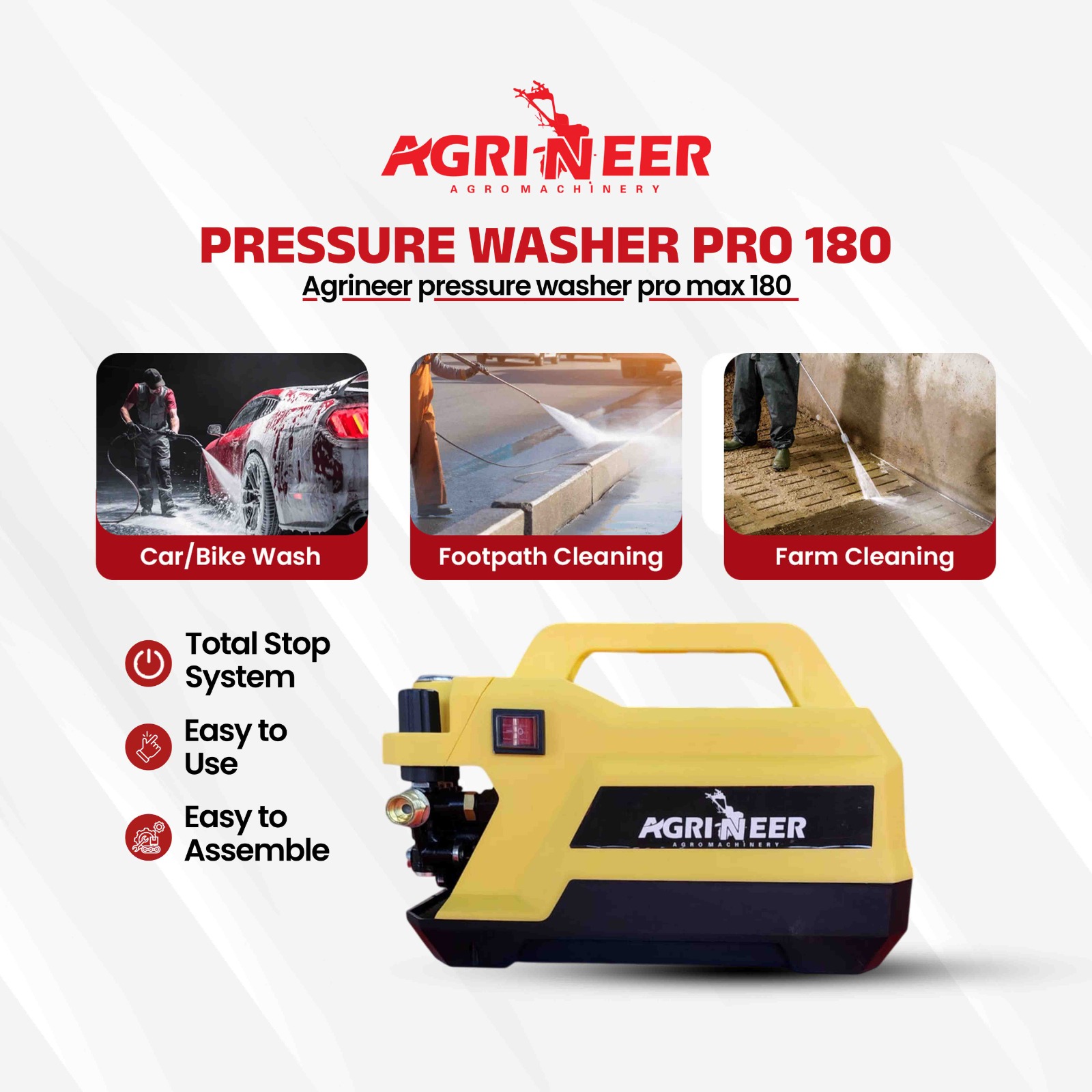 Car Washer 180 Bar - Image 2